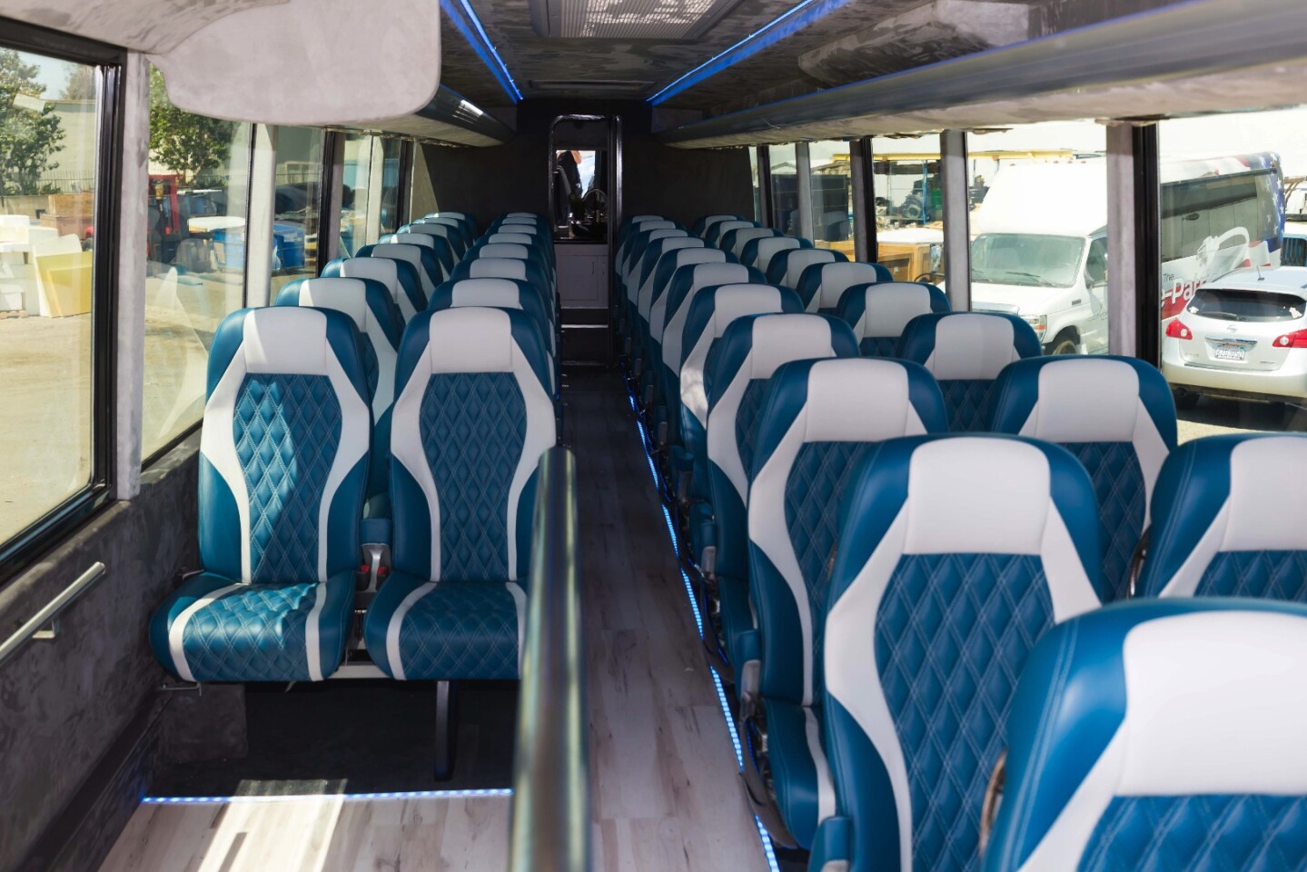 Inside the Gaffoglio/Thunder Sky electric bus prototype