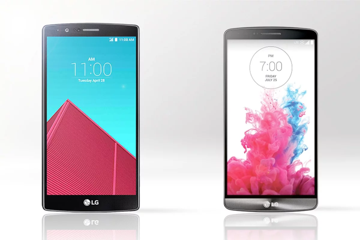 Gizmag compares the features and specs of the new LG G4 (left) and last year's LG G3