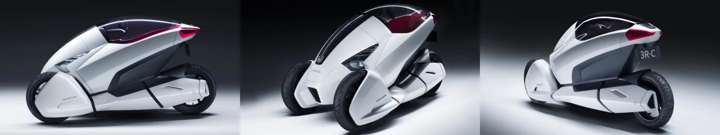 Honda's 3R-C three-wheel urban EV