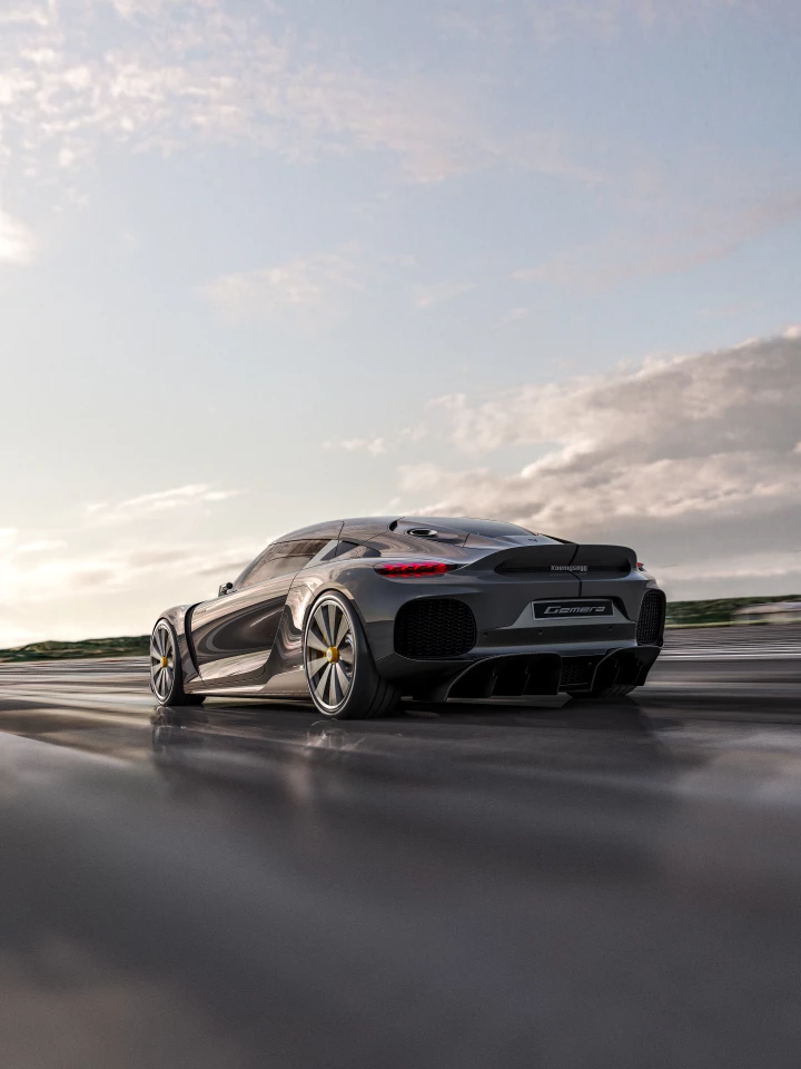 The Koenigsegg Gemera packs 1,700 bhp of electric and multi-fuel engine power