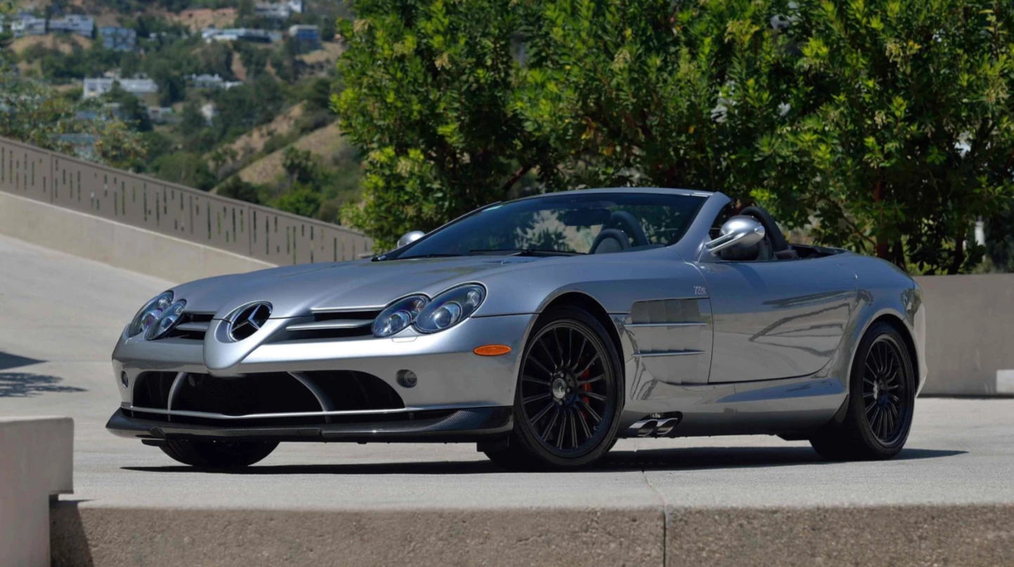 This 2009 Mercedes-Benz SLR McLaren 722S Roadster is estimate to sell for between $900,000 and $1,100,000. Official Auction Page