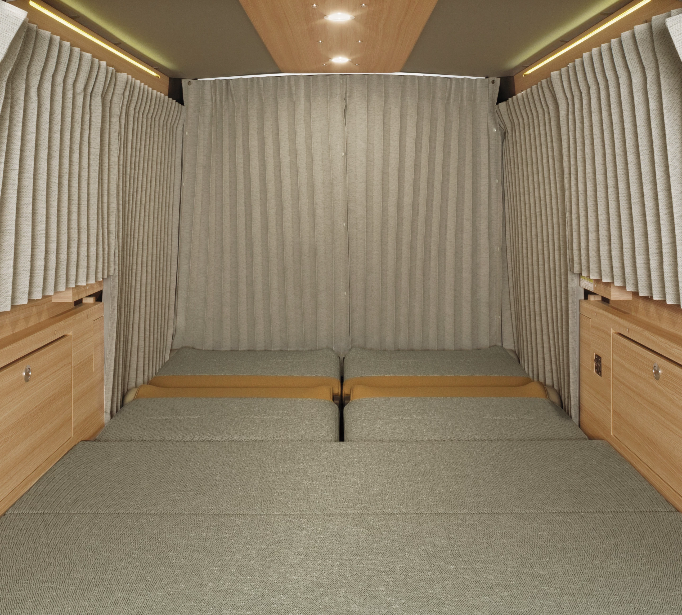 It's certainly not the most well-equipped micro-camper in Japan, but the Nissan NV200 Vanette MyRoom does appear to offer a cozy, private mobile space for getting away on a whim