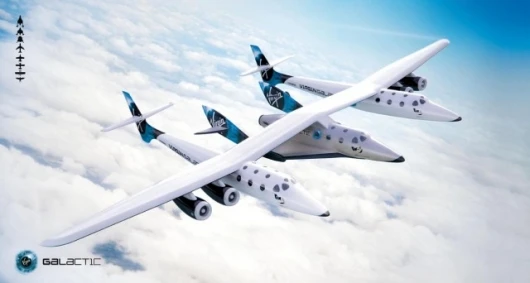 Virgin Galactic's Space Ship Two and White Knight