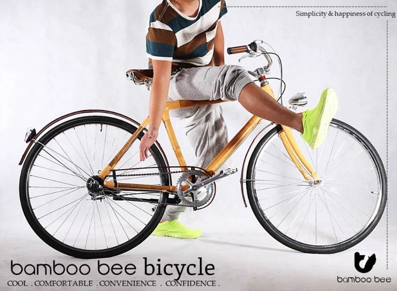 Bamboo bee hopes to make a mass-produced bamboo bike feasible