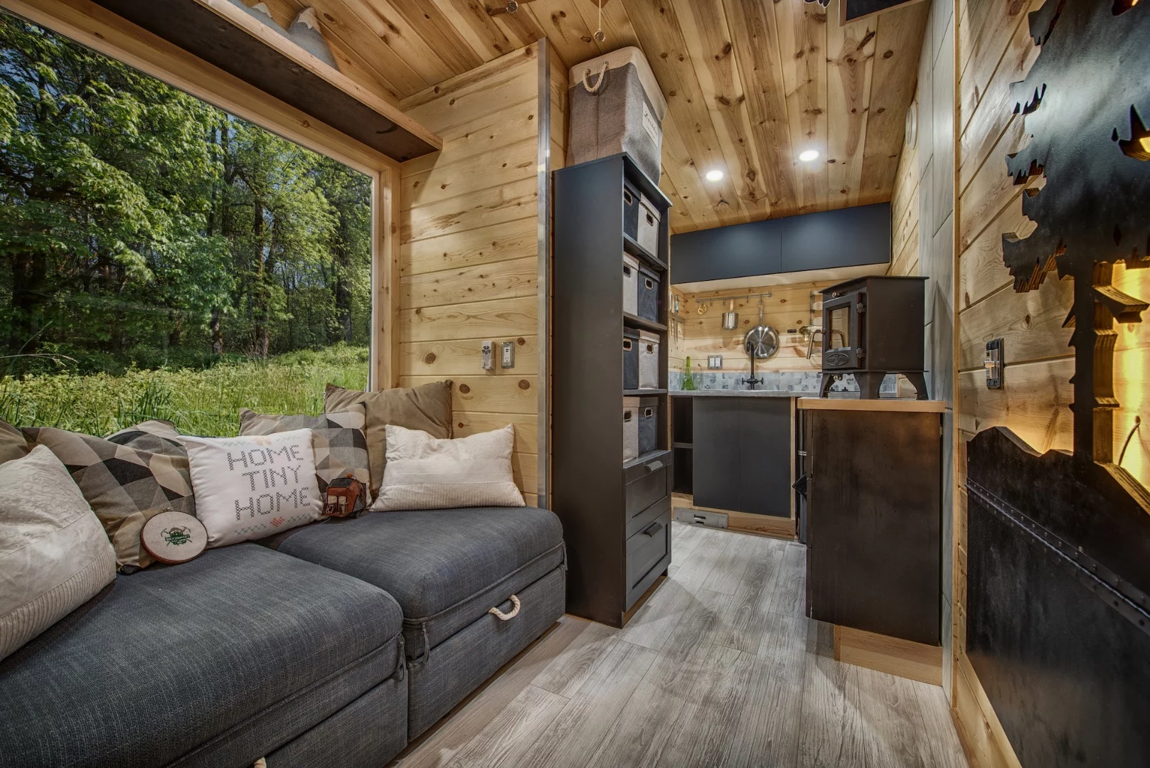 The Acorn has a total floorspace of just 90 sq ft (8.3 sq m)