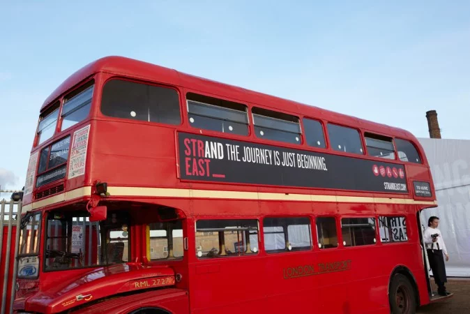 The marketing campaign for Strand East is well underway