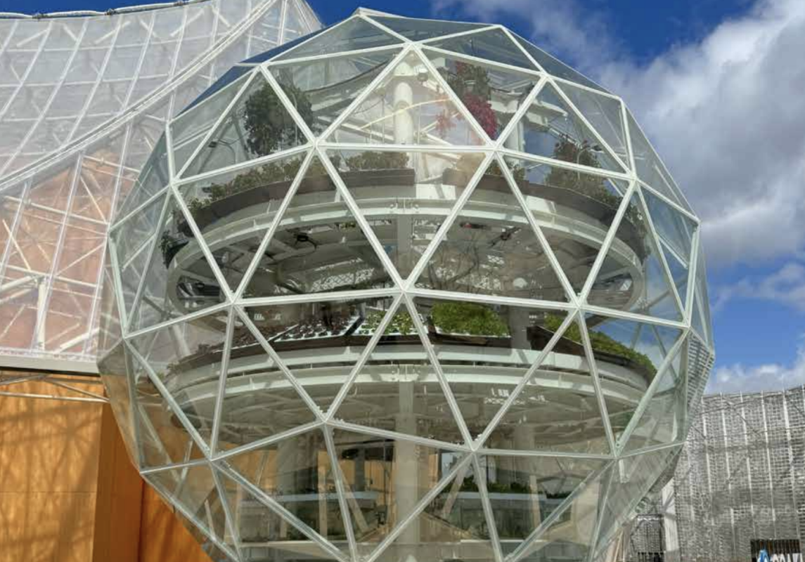 Futuristic dome grows food by itself – with help from some fish