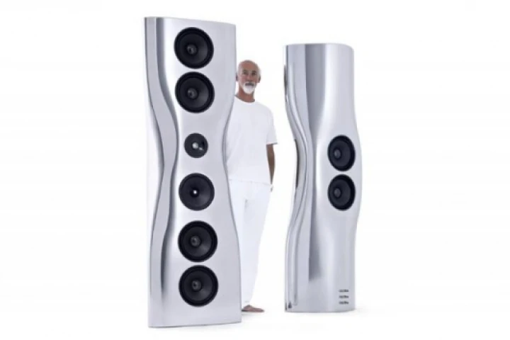 KEF MUON Speakers by Ross Lovegrove