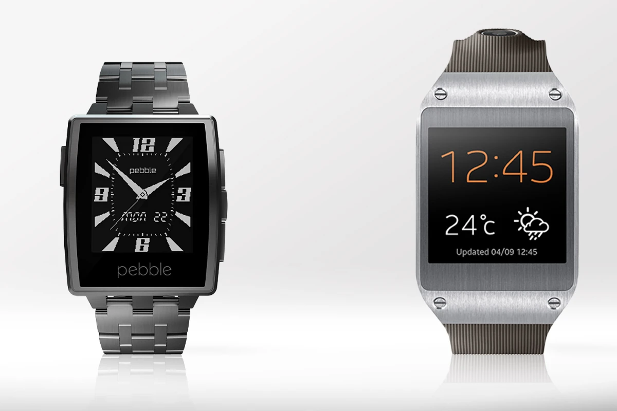 Gizmag compares the features and specs of the Pebble Steel and Samsung Galaxy Gear smartwatches