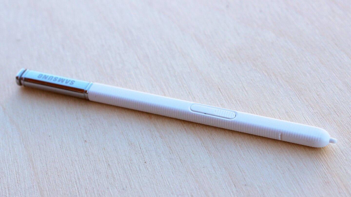 Samsung Galaxy Note 4 S Pen (Photo: Will Shanklin/Gizmag.com)