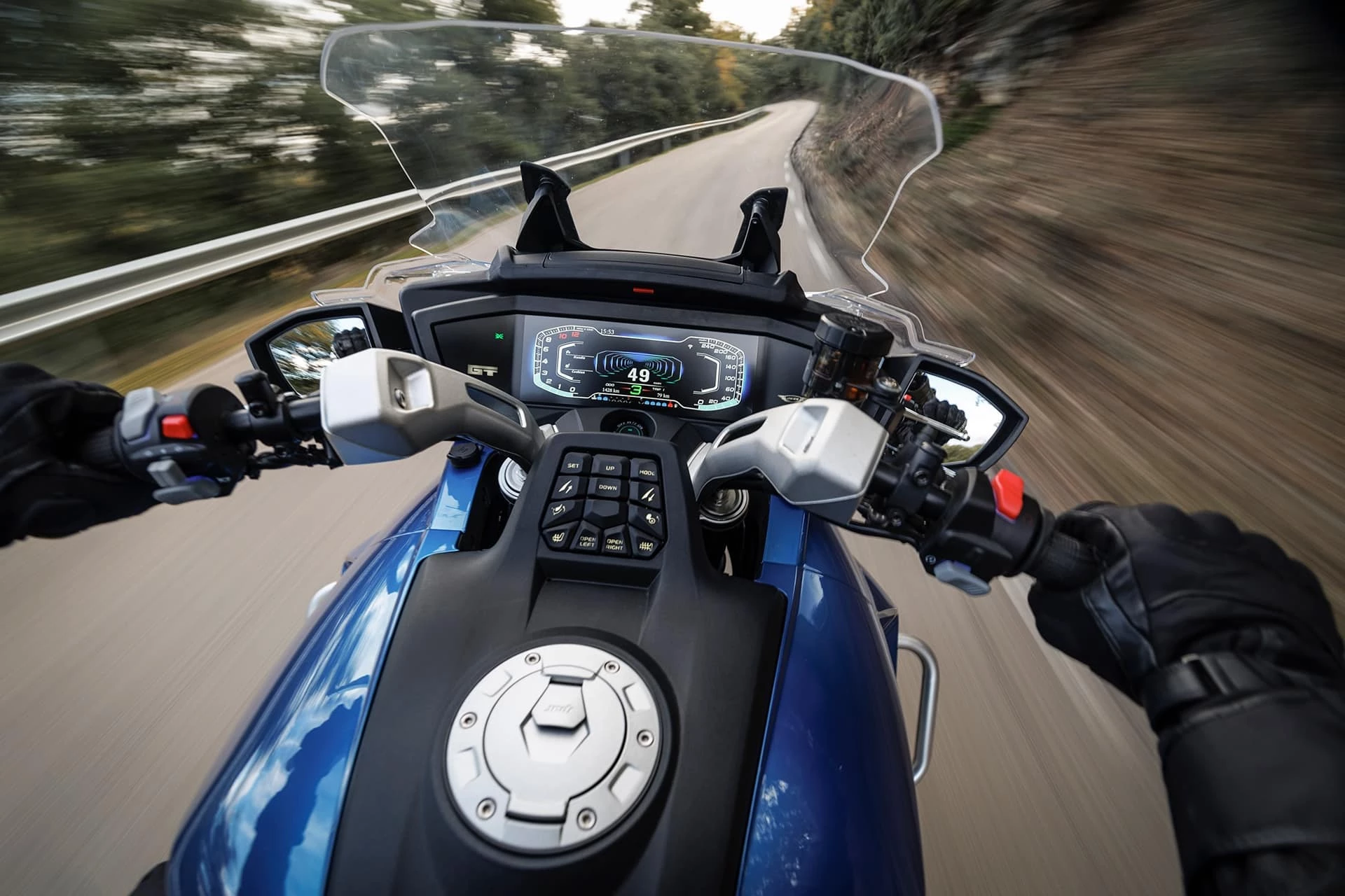 The Mitt GT-K sports elevated handlebars guaranteeing easy maneuverability