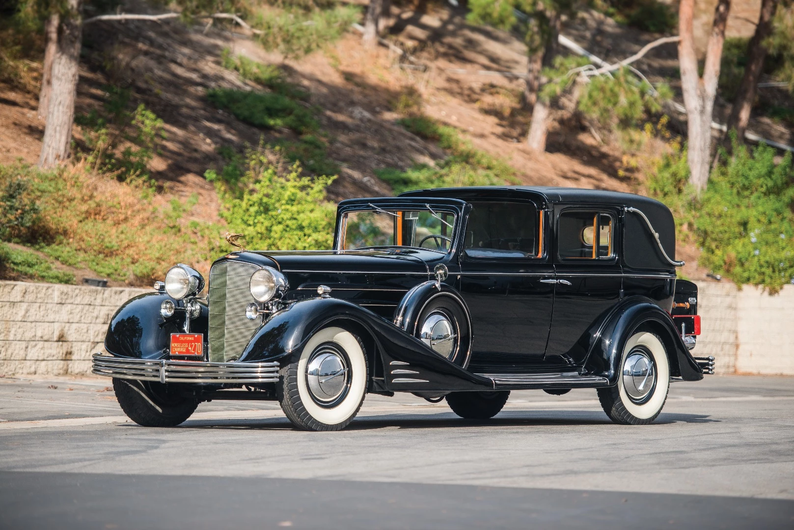 This iconic 1933 Cadillac V-16 Seven-Passenger Town Cabriolet was delivered new to Academy-award-winning actress Joan Crawford car and it has a subsequent provenance to match. It sold for $362,500 at RM-Sotheby's Scottsdale 2018 auction