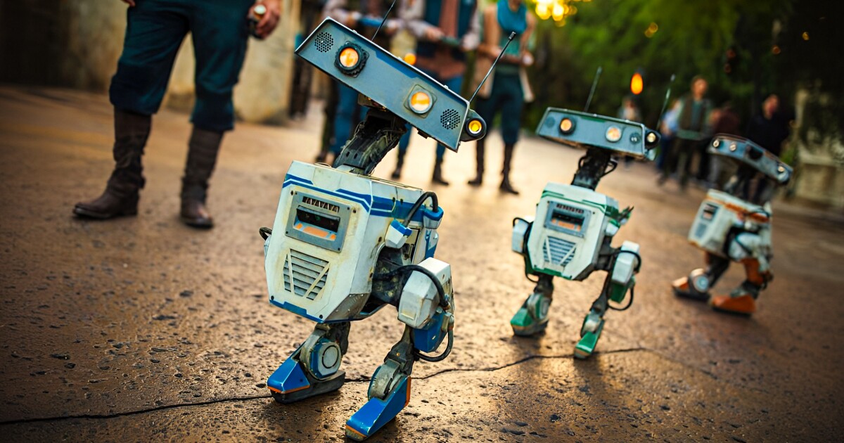 Disney brings magnificence and character into robotic actions