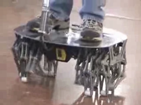 The Cajun Crawler was built by a team of mechanical engineering students at the University of Louisiana