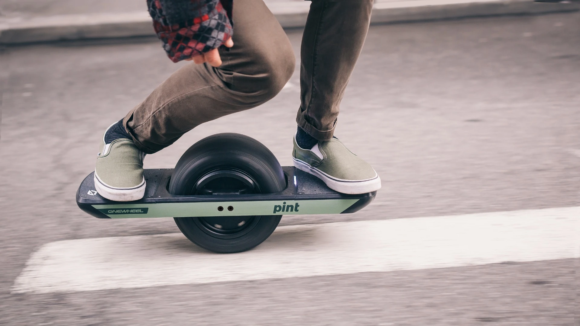 The Onewheel Pint is billed as a more manageable transport solution for city folks on the run