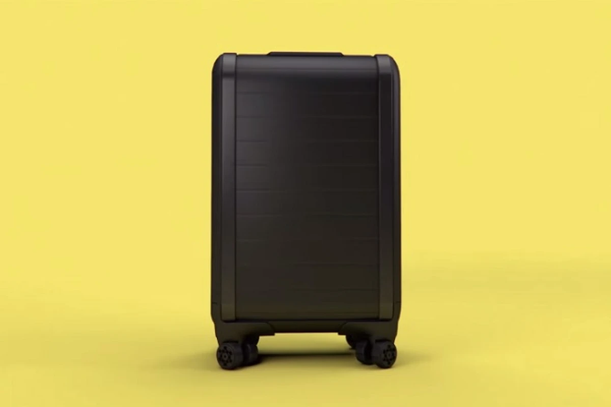 Trunkster features a rolltop door, battery charger, integrated digital scale, GPS tracking, and improvements to the handle and wheels