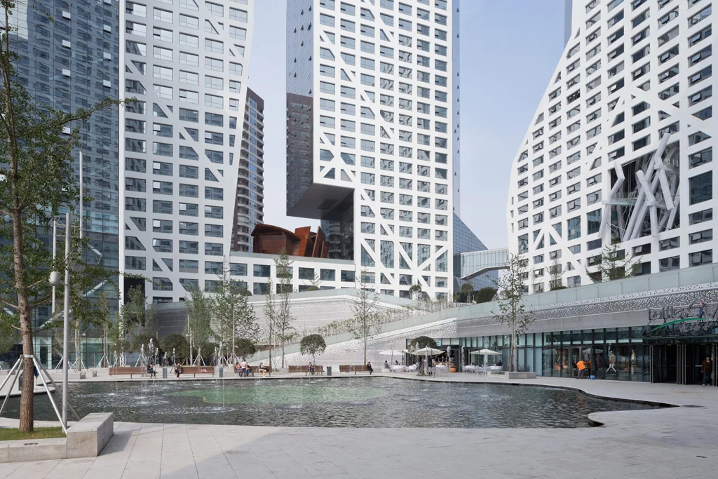 Sliced Porosity Block by Steven Holl Architects, Architecture Merit Award Winner (image: Iwan Baan)