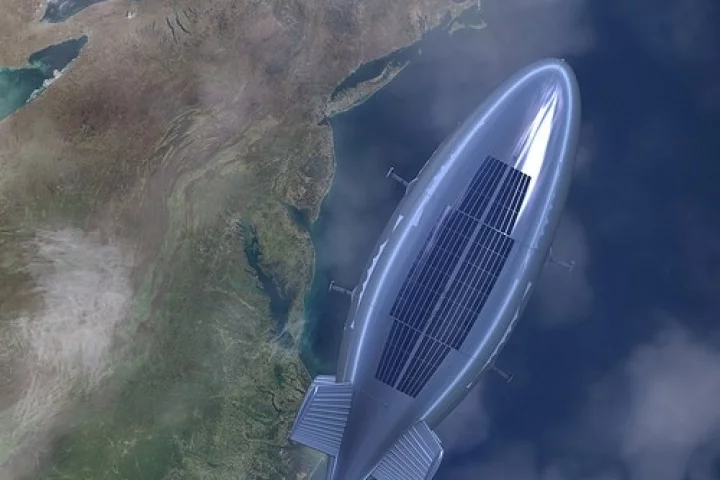 HAA is an un-tethered, unmanned lighter-than-air vehicle that will operate above the jet stream above 70,000 feet (over 21 km high) in a geostationary position