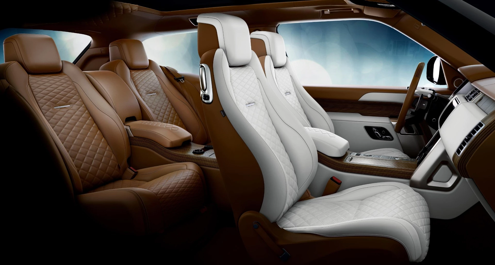 The SV Coupé can be customized with an endless smorgasbord of colors, materials, leathers, veneers and and interior appointments