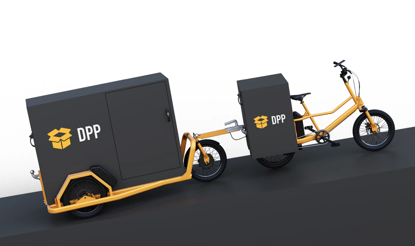 Pelican's eTrain can carry up to 1,100 lb and/or 3,000 liters of cargo