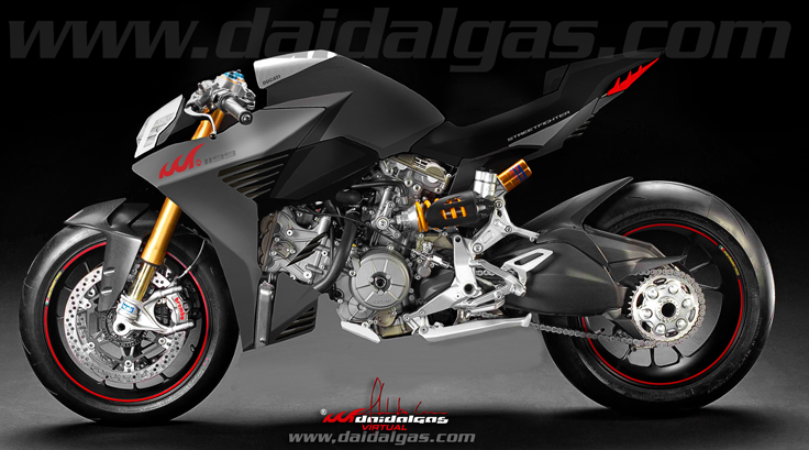 The Daidalgas Panigale Streetfighter concept