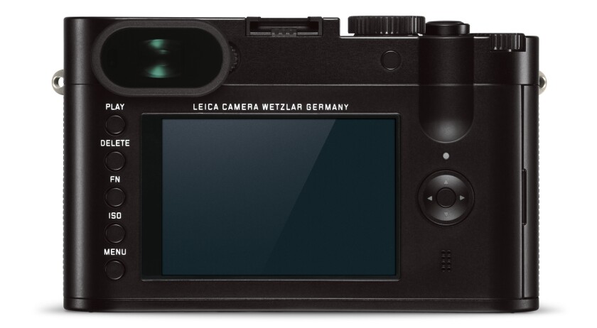 The Leica Q has both a high resolution electronic viewfinder and a 3-inch touchscreen