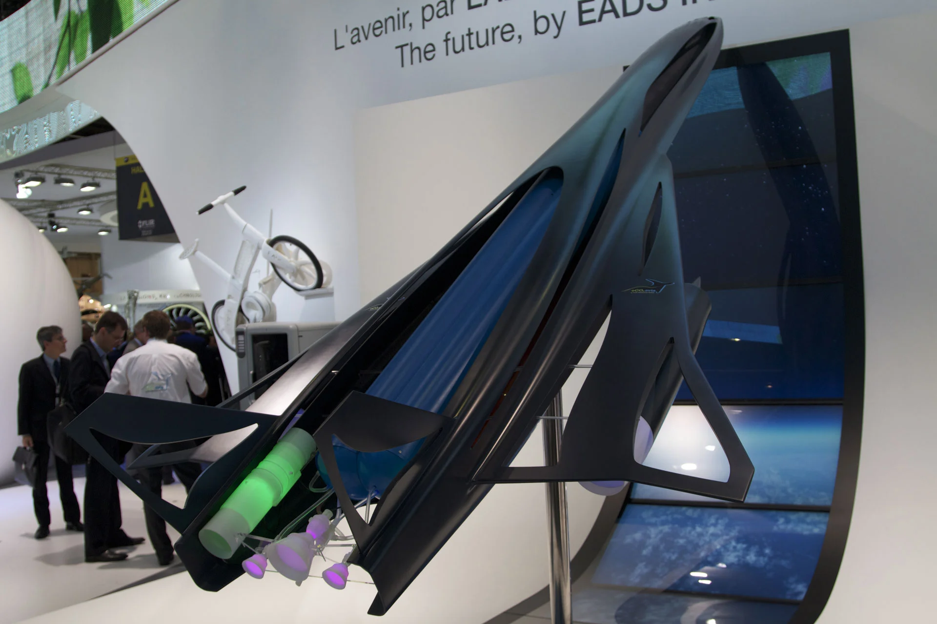 EADS' ZEHST concept plane (Photo: Noel McKeegan/Gizmag)
