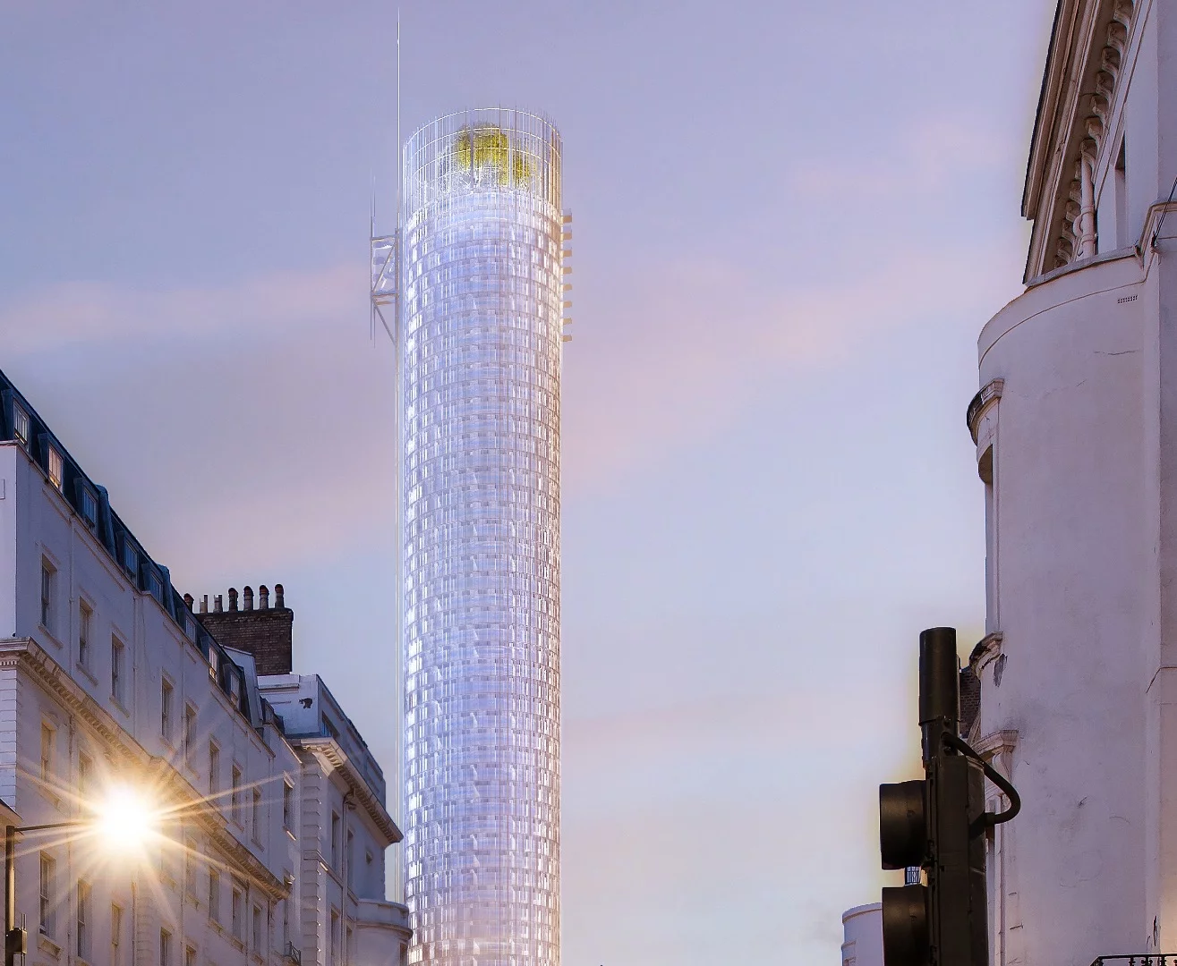 Unofficial nickname of "skinny Shard" notwithstanding, 31 London Street bears few stylistic similarities to its Neo-Futurist predecessor