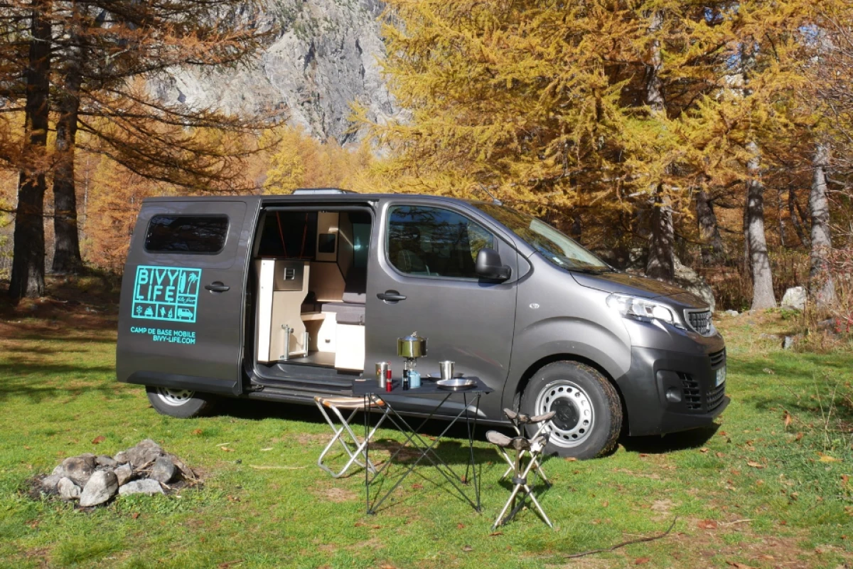 Bivy Life presents a simple but complete camper van package