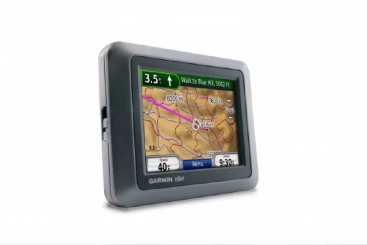 The Garmin nuvi 550 GPS