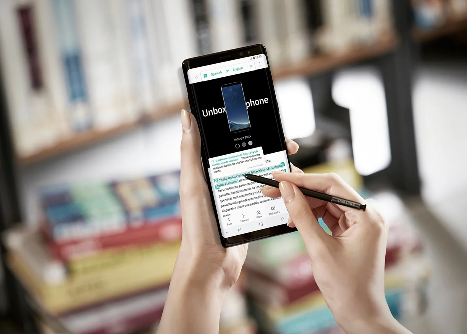 AI is making a difference on phones like the Note 8
