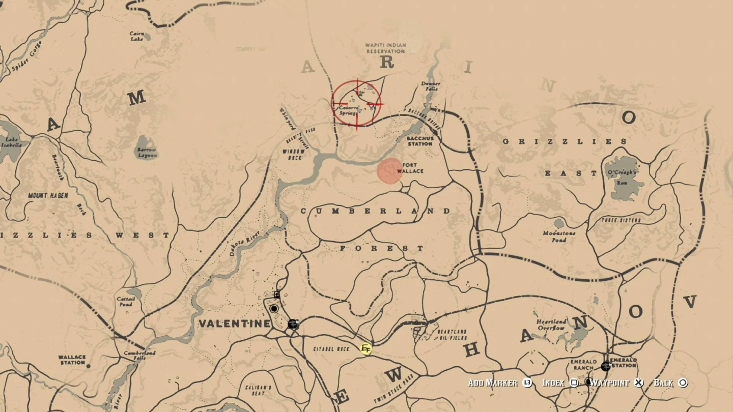 The second treasure is found at Cotorra Springs
