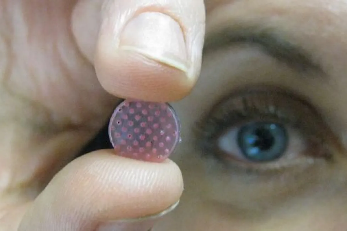 Scientists have used microneedle arrays to store a live vaccine at room temperature, and administer it through the skin of lab mice