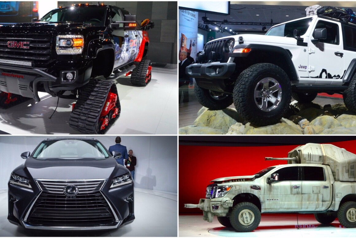 In Photos Suvs Trucks And Vans Of The 2017 La Auto Show