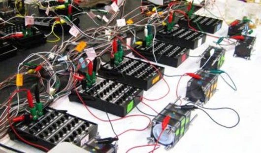 Three-chambered microbial desalination cells at work