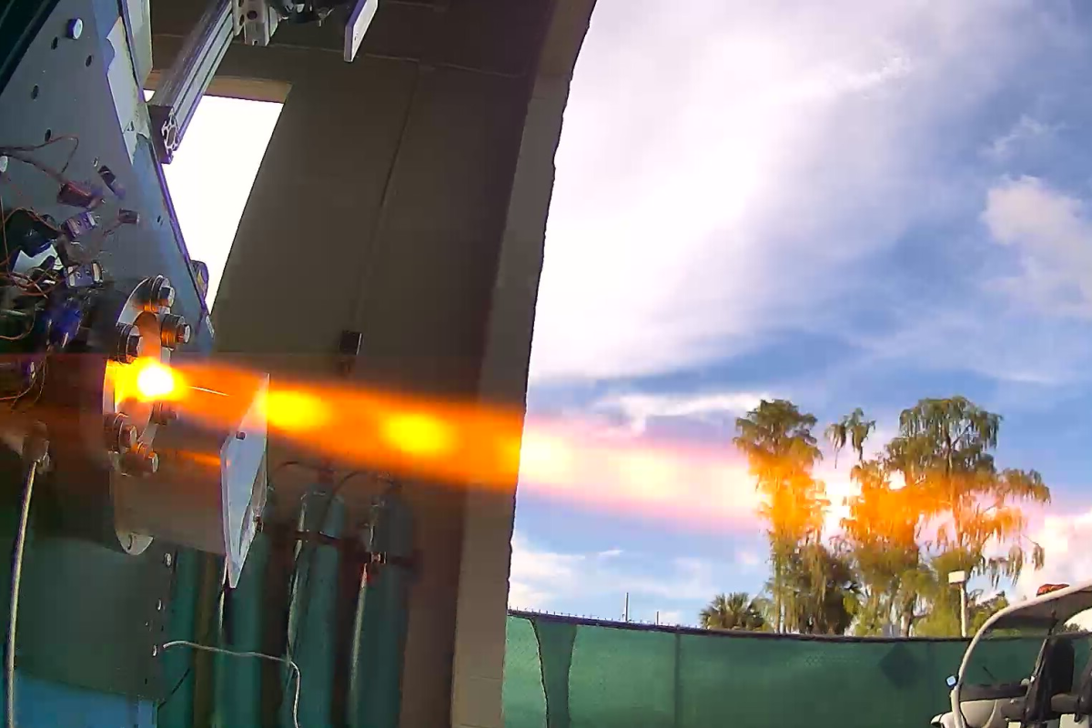 A UCF team has produced a continuously firing prototype of a H2/O2 rotating detonation engine, capable of running until the fuel is turned off – a feat previously thought impossible