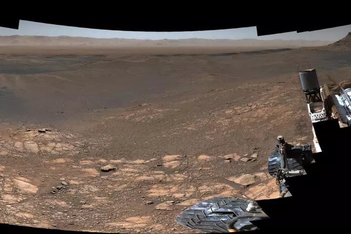 A 1.8-billion-pixel panorama of Mars, the most detailed ever captured by NASA's Curiosity rover