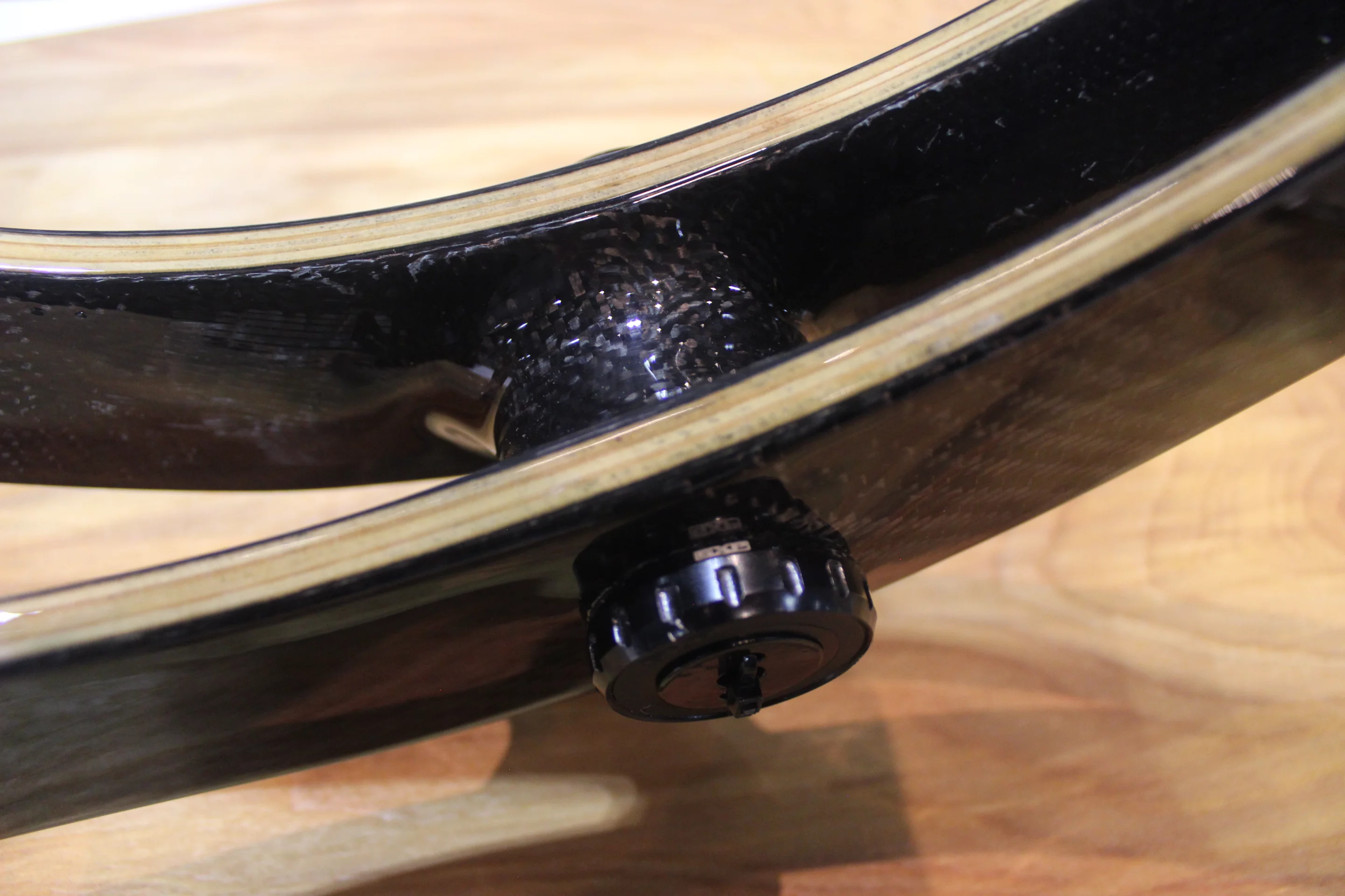The frame's bottom bracket