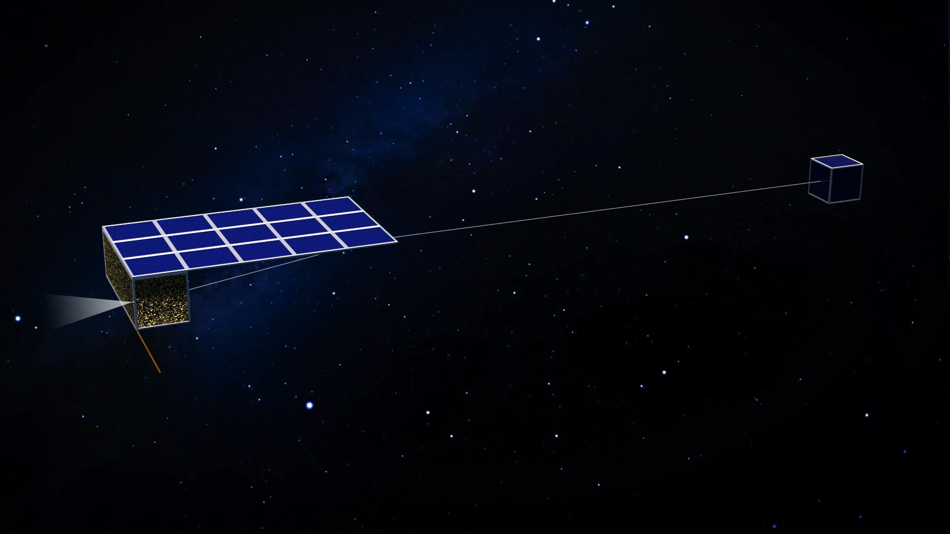 The Asteroid Touring Nanosat Fleet is a set of 50 small spacecraft that will, if the mission gets off the ground, visit some 300 asteroids between them