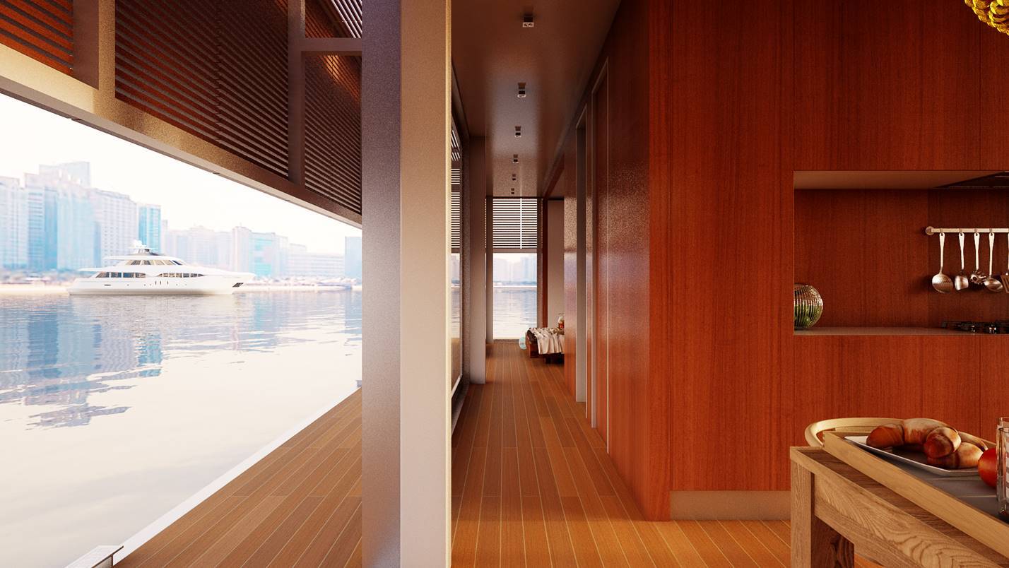 The Waterlovt can be fitted with a desalination system that processes seawater and makes it safe to drink