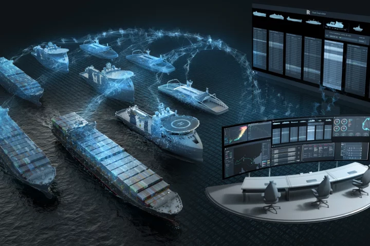 Rolls-Royce imagines using satellite systems as part of ship-to-ship communication networks