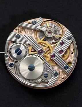 Grieb & Benzinger engraved movement example