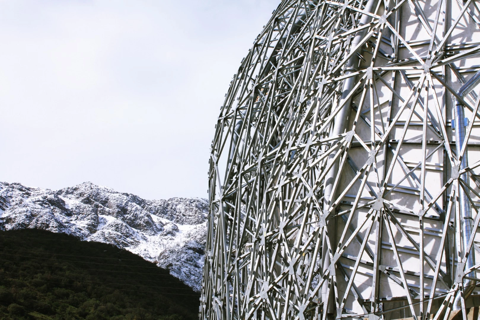 Bahá’í Temple of South America frame-work