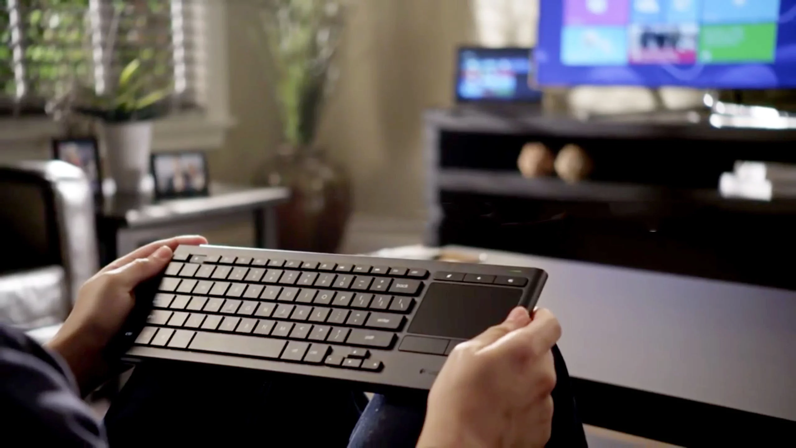 The K830 is a great companion for living room PCs