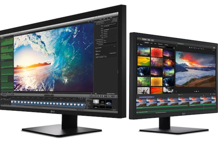 LG has unveiled two new UltraFine monitors designed to work with the new MacBook Pro models: a 27-inch 5K display, and a 4K one at 21.5 in