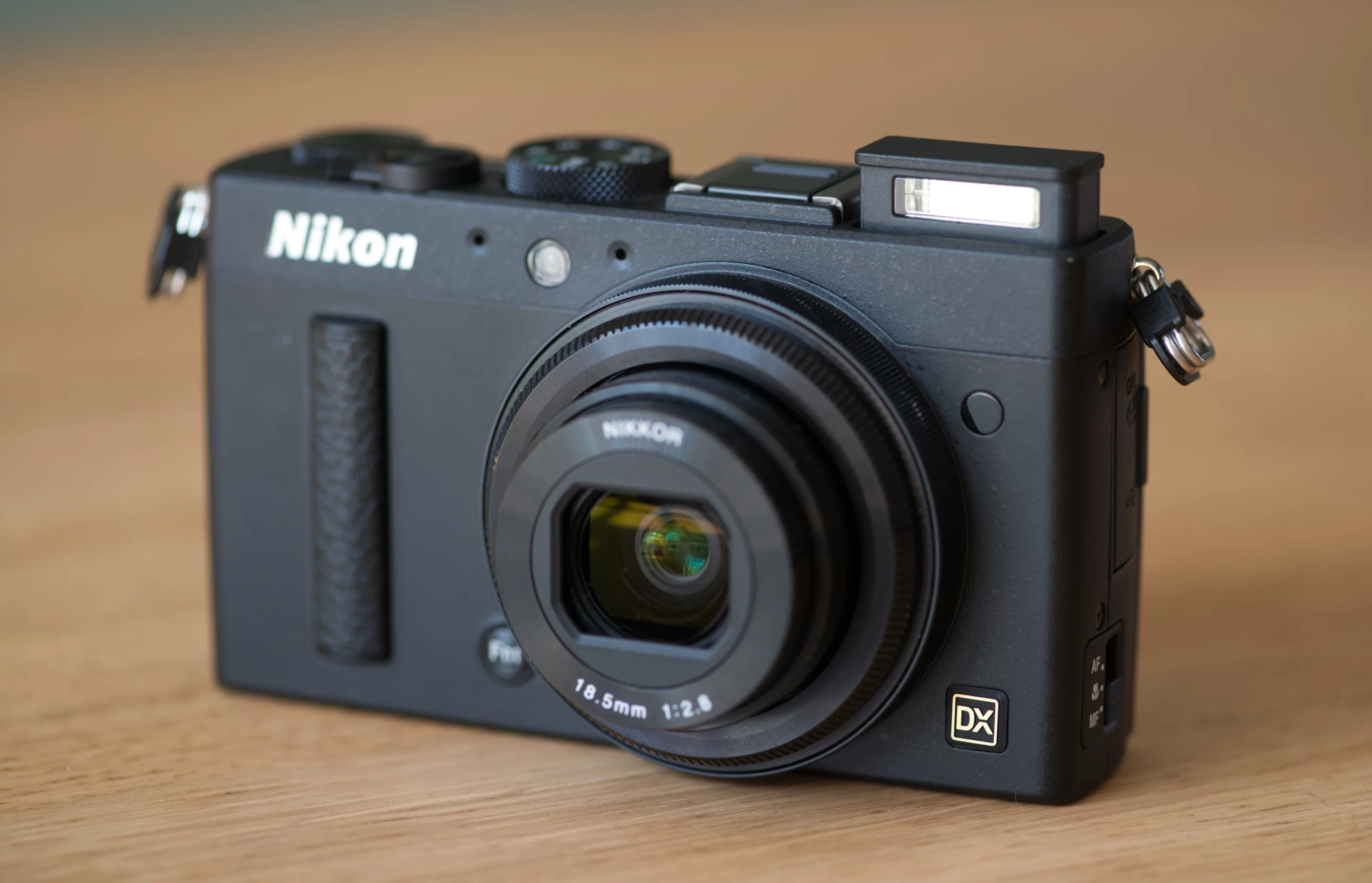 The Nikon Coolpix A feels reassuringly heavy and solid when you pick it up