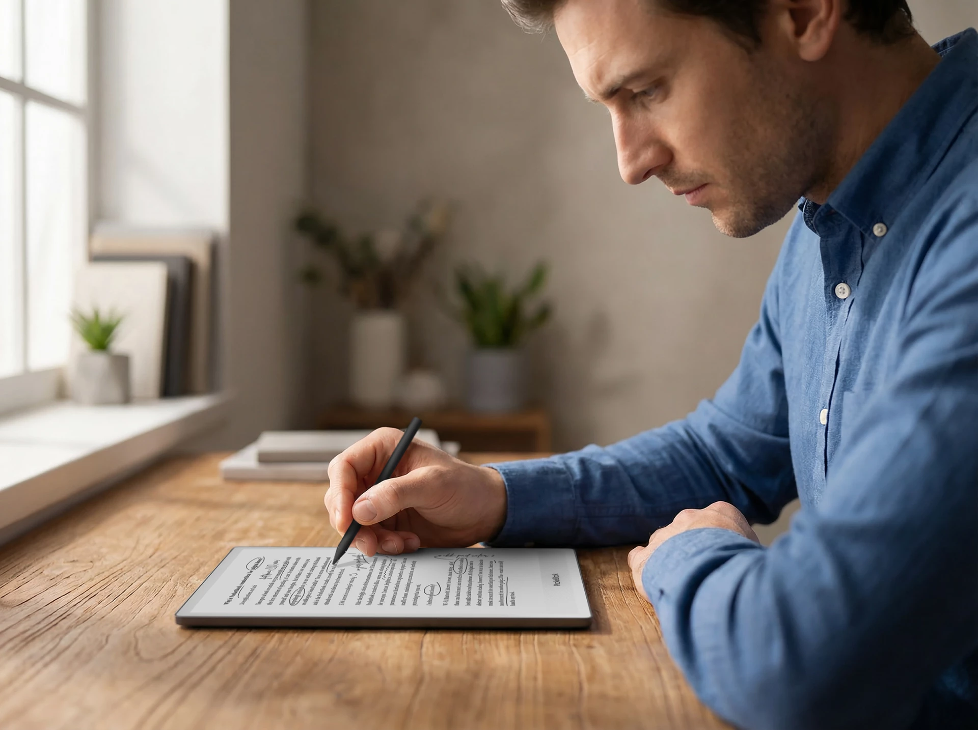 PocketBook InkPad One: Large E Ink Reader & Notebook
