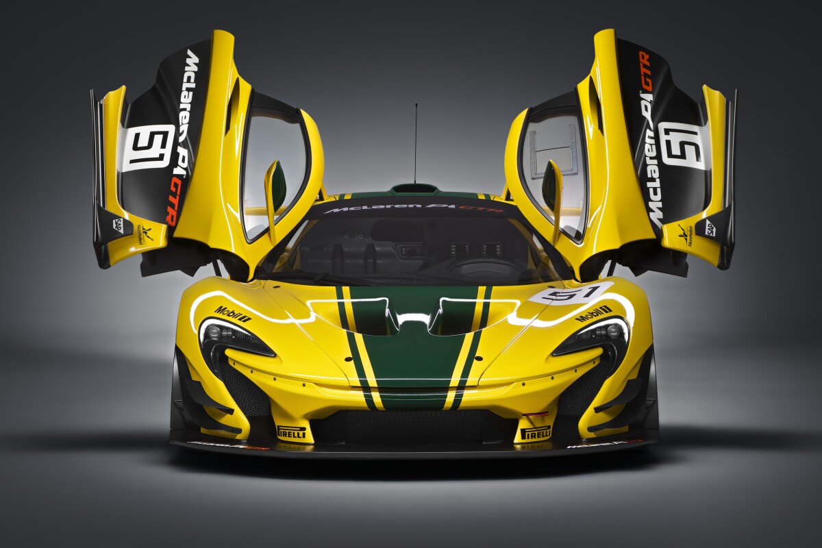 Mclaren Draws On The Past To Launch A New P1 Gtr