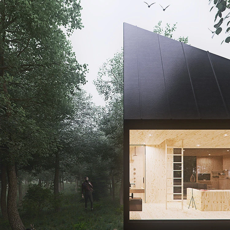 Slow Cabins offers three styles of accommodation: for couples, families and work-related retreats