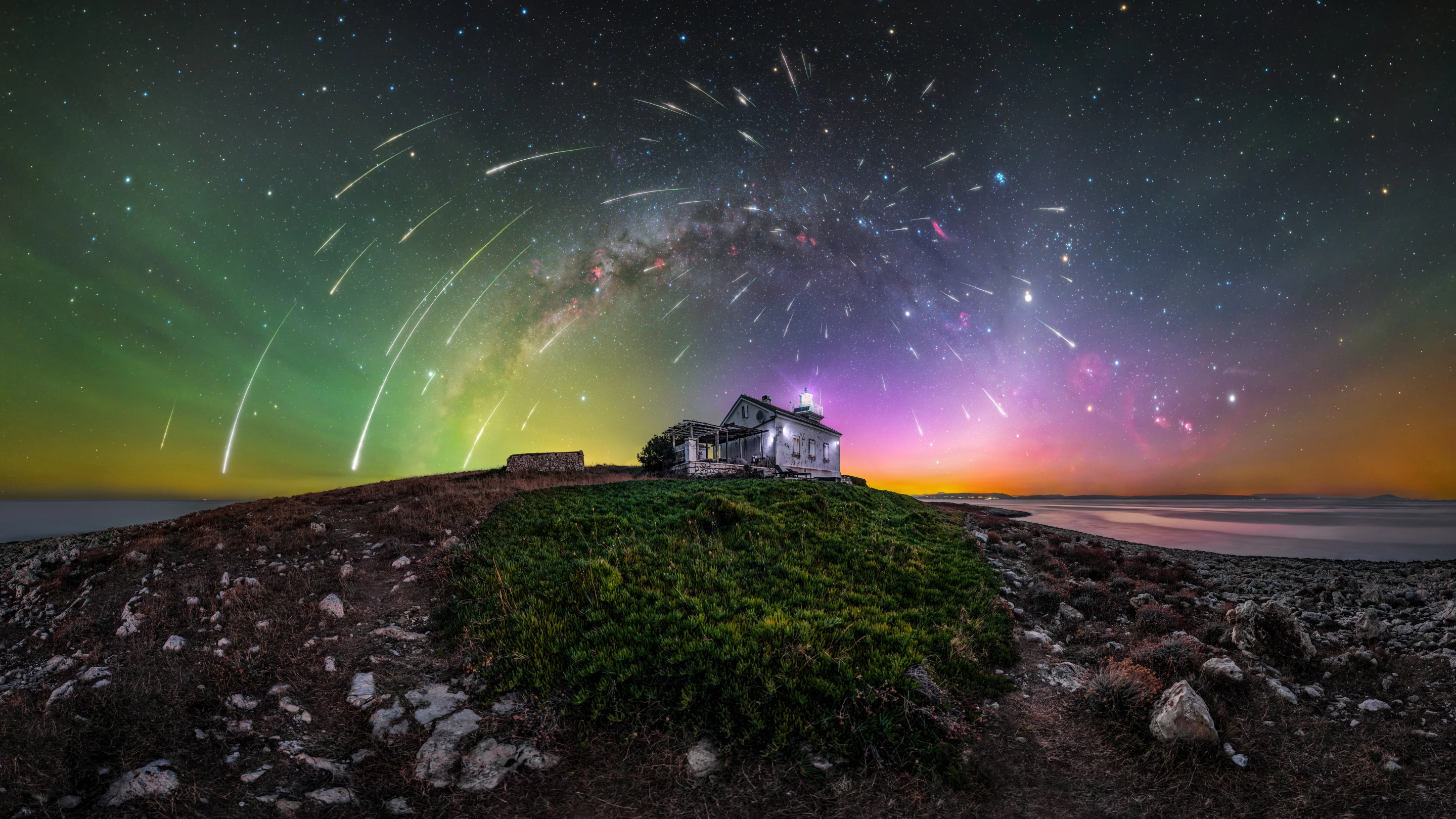 "Cosmic Explosion" by Uroš Fink, taken in Istria, Croatia.